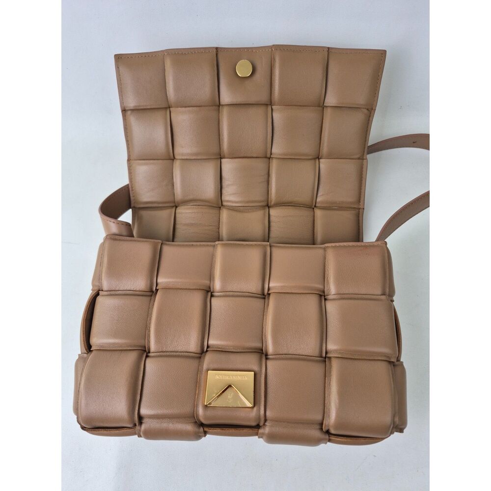 Bottega Veneta Brown Leather Padded Cassette Bag Crossbody - Picture 8 of 13